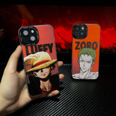 Anime One Piece Luffy Zoro iPhone Case - HelloAnimeCases
